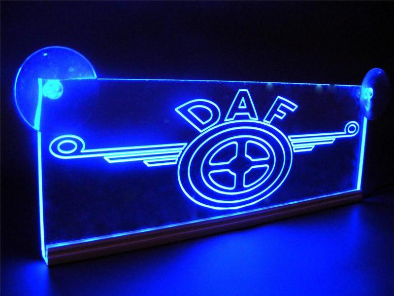 Pebish Optimistisch Uitstekend LED/neon plaat DAF logo blauw - LED platen - Binnen verlichting en LED  accessoires - Accessoires binnen | Vrachtwagen | Truck | Online bestellen -  Truckgadgets.nl