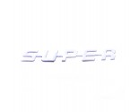 Logo SUPER, 44 cm x 6,3 cm