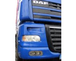 RVS DAF XF of CF logo voor om mistlampen heen