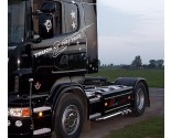 Scania RVS uitlaat 3 dubbel