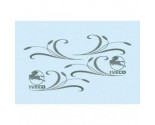 Stickerset truck 4-delig Iveco