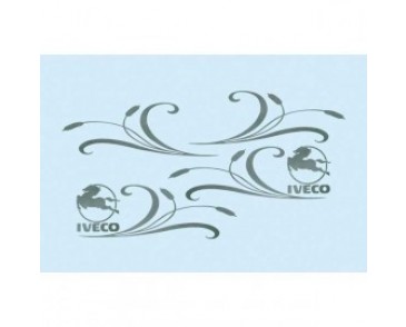 Stickerset truck 4-delig Iveco