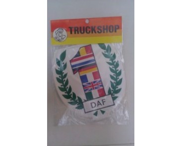 Trucksticker DAF 2-delige set 19x17 cm