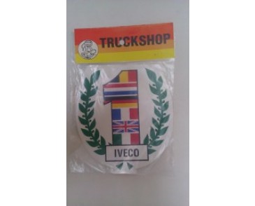 Trucksticker IVECO 2-delige set 19x17 cm